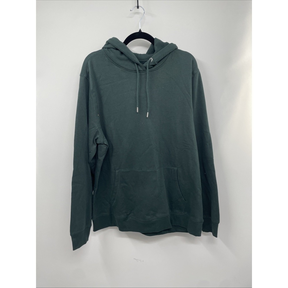 Lager 157 EST. 1999 Hoodie Mens XL Forest Green Fleece Lined Drawstring NWT